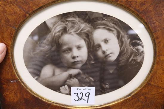 Two framed photographs after originals by Julia Margaret Cameron